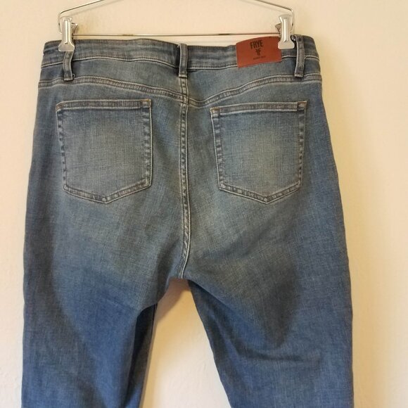 Frye Women's 12 Veronica Cropped Skinny Midrise Jeans WMS9BDP03 8012769 - Picture 8 of 12